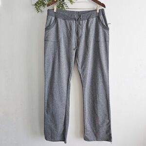 NWT Nana Fashion Gray Sweatpants 2XL Cotton Drawstring Lounge Wide Leg
